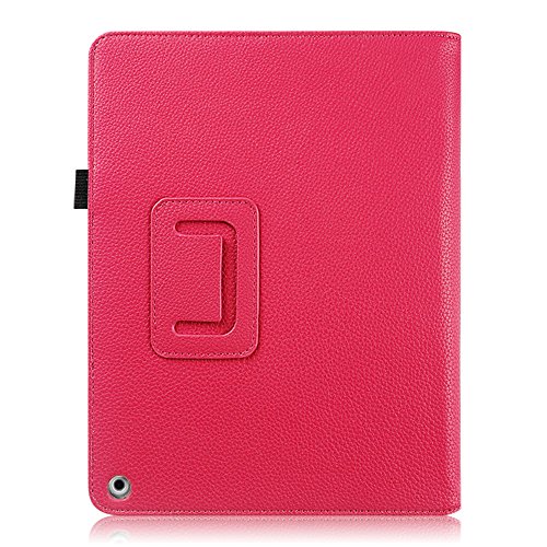 Fintie Odys Iron Hülle Case – Slim Fit Folio Kunstleder Schutzhülle Cover Tasche mit Ständerfunktion und Stylus-Halterung für Odys Iron 24,6 cm (9,7 Zoll) Tablet-PC, Magenta - 8