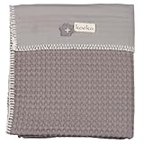 'Koeka Decke Wiege Antwerp, taupe/silbergrau