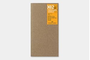 DESIGNPHIL Midori Travel Notebook Refill, Squared (Refill 002)