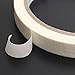 TOOGOO(R) 17m Fancy Stripe Striping Tape Roll Nail Art Edge French Guide Tips DIY Decoration Line Stickers White 0.5cm