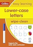 Lower Case Letters Age 3-5 Wipe Clean Activity Book (Collins Easy Learning Preschool) by 