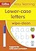 Lower Case Letters Age 3-5 Wipe Clean Activity Book (Collins Easy Learning Preschool) by 