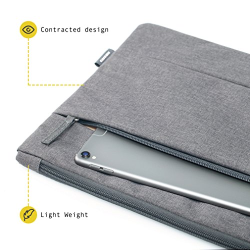 CAISON Notebook Laptop Sleeve Case H  lle Tasche f  r 12  MacBook 10 6  SAMSUNG Galaxy Book 10 1  ACER Aspire Switch 10 10 1  ASUS T100CHI T102HA 10 1