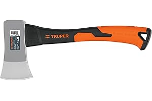 TRUPER HC-1-1/4F 1 1/4 lb Camp Axe, 14" Mango de Fibra de Vidrio 1 1/4 Lb (0,5 kg)
