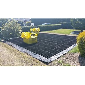 6x4 GARDEN SHED BASE GRID = FULL ECO KIT 2.1m x 1.2m 