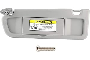 VOLUXE Pare-soleil gauche du conducteur, pare-soleil gauche du conducteur, matériaux de qualité Pièces remplaçables de remplacement direct pour l'entretien de la voiture