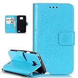 ikasus Malerei Muster PU Lederhülle Flip Hülle Case Schutzhülle Passt nur für Samsung Galaxy S2 i9100 / S2 PLUS i9105 i8190.