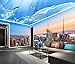 Produktbild Tantoto 3D WallStickers&Murals Wallpaper 3D New York City Thema Hintergrund Tapete Hotel Schlafzimmer Full House Custom Wallpaper Murals Amerikanische Persönlichkeit Wände