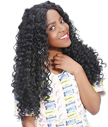 Evlynn Hair 4"x4" Lace Closure with Baby Hair Curly Wave Brazilian Virgin Human Hair Bleached Knots Naturl Black (3 Part 16 Inch)