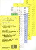 Image de Griffregister Nr. 425: SteuerErlasse (2014): 204 selbstklebende und farbig bedruckte Griffregister f