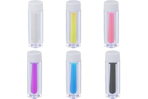 GXGM Kontaktlinsensauger, Linsensauger für harte Linsen, Formstabile Jahreslinsen, mehrfarbig, 6 Stück