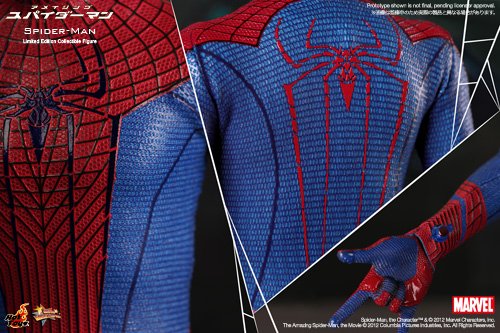 Hot Toys - The Amazing Spider-Man Movie Masterpiece Action Figure 1/6 Spide