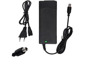 XUNNIU 42V 2A Caricatore Monopattino Elettrico per Xiaomi/Ninebot, Caricabatterie per Scooter Elettrico al Litio 36V, Adattatore di Alimentazione Universale