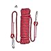 Produktbild Bobury Outdoor-Klettern Seil Brandbekämpfung Cord Camping Sicherheit String Life Saving Wandern Gestreifte mit Schnalle