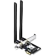 TP-LINK Archer T5E AC1200 Wi-Fi Bluetooth 4.2 PCI Express Adapter with Two Antennas, PCIe Network Bluetooth 2-in-1 Interface Card for Desktop, Low-Profile Bracket Included