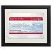 Produktbild Flugticket – Personalisiertes Bild mit [Namen] und [Datum] – Poster im Bilderrahmen – Geschenke für Paare – Valentinsgeschenke für Freund oder Freundin – klein: 12 x 17