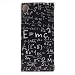 Produktbild Nancen Sony Xperia M4 Aqua (5,0 Zoll) Ultra Slim Weich TPU Material Design Silikon Handytasche Schutzhülle, Painted Mode Anti-Kratz Handyhülle Case Hülle Backcover Tasche