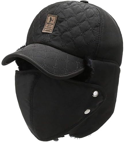 Bonnet Reebok PlayWarm Hiver Homme Taille Unique Noir/Moutarde - Occasion