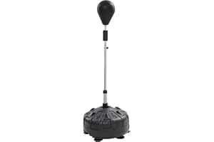 Punchingboll med stativ, boxningssäck för ungdomar och vuxna – justerbar höjd 120–160 cm, stabil stående boxboll för träning