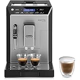 DeLonghi Eletta Plus Fully Automatic Bean to Cup Coffee Machine, Cappuccino, Espresso Coffee Maker, ECAM 44.620.S, Stainless