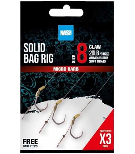Nash Webcast Ultraweave Système PVA 4m - Maille Fine Pour Pêche à La Carpe