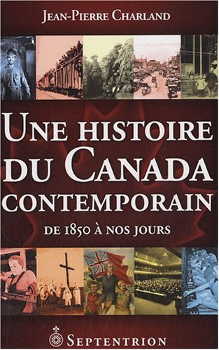couverture de : Une histoire du Canada contemporain