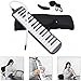 32-Noten Melodica,NASUM Melodika Schwarz für Kinder und Erwachsene mit stabiler Tasche, Anblass-Schlauch und Mundstück