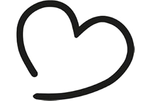 Inkster® Set di 2 tatuaggi a cuore aperto | Tatuaggi temporanei con certificazione cosmetica europea - l'originale | impermeabile + vegano