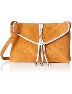 PIECES Damen Pcmelissa Suede Cross Body Schultertasche, 3x15x22 cm