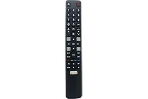 RC802N YUI4 fjärrkontroll ersättning för TCL Smart TV U55C7006 U65X9006 U75C7006 U55P6046 U60P6046 U49P6046 U43P6046 U65S990