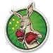 Produktbild 2 x Känguru Australien Vinyl Aufkleber Aufkleber Laptop Reise Gepäck Auto Ipad Schild Fun # 4477 - 10cm/100mm Wide