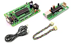 Silicon TechnoLabs ATMEL 8051 Development DIP Board and AVR USB ISP Programmer Kit