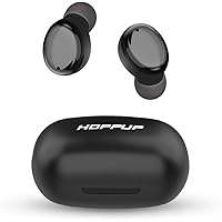 HOPPUP Mini TWS Earbuds with Compact Charging Case, Upto 12 hrs Playtime, Bluetooth 5.0, Water and Dust Proof, Voice…