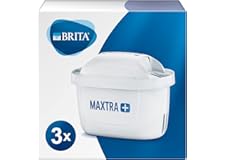 BRITA MAXTRA+ replacement water filter cartridges, compatible with all BRITA jugs -reduce chlorine, limescale and impurities 