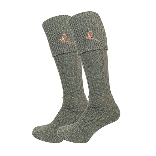 Bisley FAISAN Pause Chaussettes en vert ou Tweed