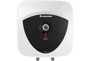 Ariston ANDRIS LUX - Chauffe-eau électrique sur Évier 15 litres - Puissance 2000W - Compact, facile à utiliser - Conçu et fabriqué pour être installé en France