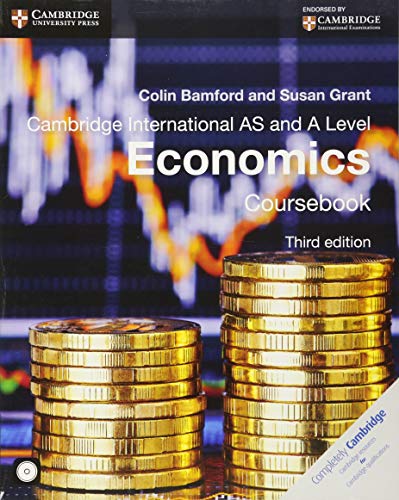 Cambridge International AS and A Level Economics Coursebook Per le Scuole superiori Con CDROM (Cambridge Internation