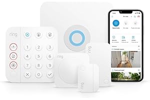 Kit de Ring Alarm - S | Sistema de seguridad para el hogar con alarma y vigilancia asistida opcional - Sin compromisos a largo plazo | Compatible con Alexa | 30 días gratis de Ring Home