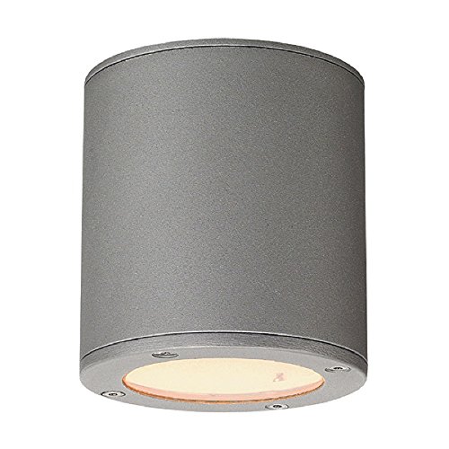 Preisvergleich Produktbild SLV Sitra Ceiling Deckenleuchte, rund, GX53, maximal 9 W, steingrau 231544