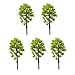 Produktbild MagiDeal 5Stück Puppenhuas Miniatur Pflanze, Mini Garten Ornament Set - Baum # 1