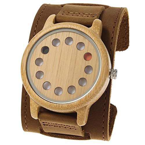Rtimer Mnner Bambusholz Uhren 12 Lcher Design Japanische Quarz-Uhrwerk Armband Rtimer Mnner Bambusholz Uhren 12 Lcher Design Japanische Quarz-Uhrwerk Armband