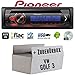 Produktbild VW Golf 3 III - Autoradio Radio Pioneer DEH-S110UBB - CD | MP3 | USB | Android Einbauzubehör - Einbauset