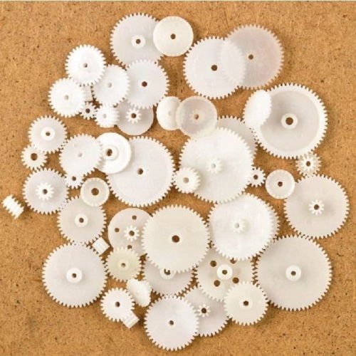 SODIAL (R) 58 Designs Plastic Gears Zahn-Raeder alle Modul 0,5 Roboterteile DIY Notwendige