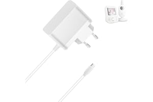 Bouge Babyphone Ladekabel Kompatibilität with Philips Avent SCD843/26 SCD833/26 SCD845/26 SCD831/26 SCD841/26 SCD835/26Baby Monitor 5V 2A Ersatzkabel Ladegerät Netzteil Micro-USB