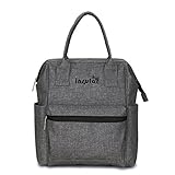 Anself Insular Baby Wickeltasche Mama Tasche mit Wickelunterlage und Kinderwagen Befestigung - 3