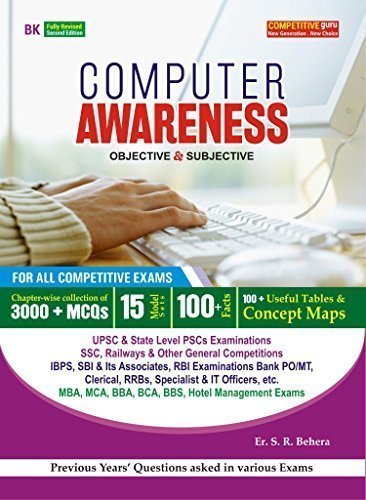 Computer Awareness for General Competitive Exams (Objective with Subjective) RS.127 (35.00% Off) - Amazon