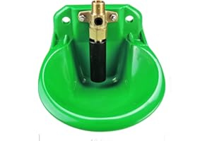 LUCKY FARM Thicken Sheep Waterer Automatic Dispenser Goat Copper Valve Drinker Sheep Water Bowls Cattle Dog Piglets Drinker