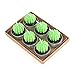 Produktbild ONEVER 6pcs Non-Spill-Kugel-Kaktus Kaktus Kerze Dekorative Teelichter f¨¹r Xmas Party Hallowmas Hochzeit Kerzen Startseite