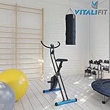 VitaliFit X-Bike Heimtrainer Ergometer Fitnessbike Trimmrad Fitnessgerät - 3