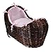 Waffle Dark Wicker Noah Pod - Pink
